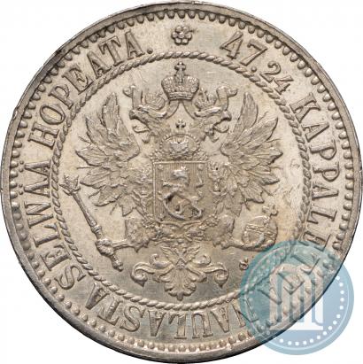 Picture 2 markkaa 1865 year S 