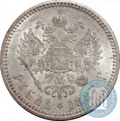 Picture 1 rouble 1887 year (АГ) 