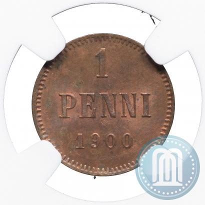 Picture 1 penni 1900 year  