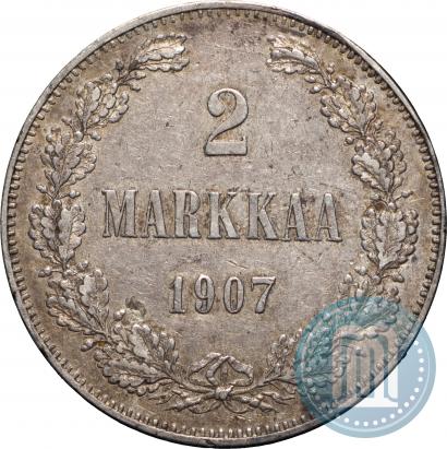 Picture 2 markkaa 1907 year L 