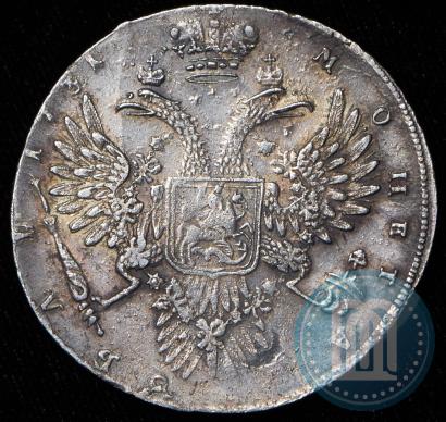 Фото 1 рубль 1731 года  