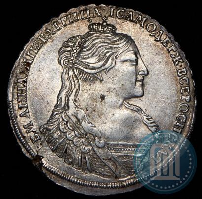 Фото 1 рубль 1734 года  "Тип 1735 года"