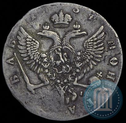 Picture 1 rouble 1754 year ММД-ЕI 