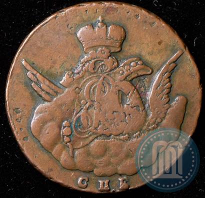 Picture 1 kopeck 1756 year СПБ 