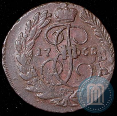 Фото 2 копейки 1765 года ММ 