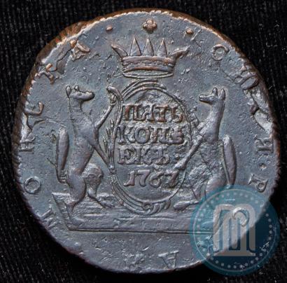Фото 5 копеек 1776 года КМ 