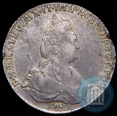 Фото 1 рубль 1786 года СПБ-ЯА 