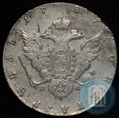 Picture 1 rouble 1787 year СПБ-ЯА 