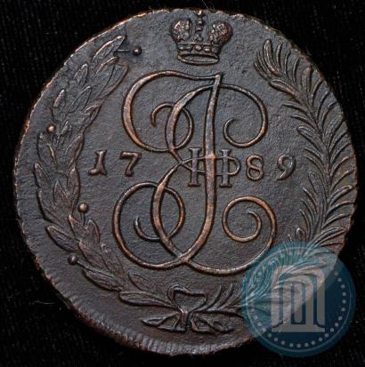 Picture 5 kopecks 1789 year АМ 