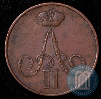 Picture 1 kopeck 1855 year ВМ 