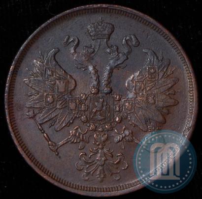 Фото 2 копейки 1864 года ЕМ 