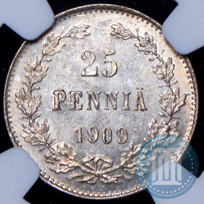 Фото 25 пенни 1909 года L 