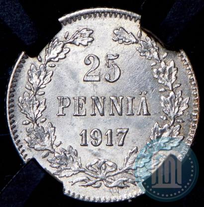 Фото 25 пенни 1917 года S 