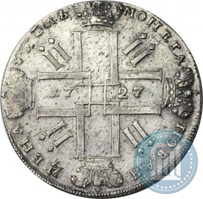 Picture 1 rouble 1727 year  "Petersburg type"