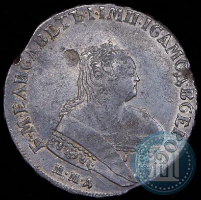 Picture 1 rouble 1753 year ММД-IП 