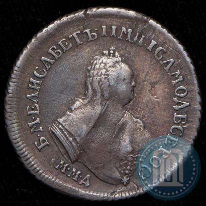 Фото Полуполтинник 1754 года ММД-МБ 