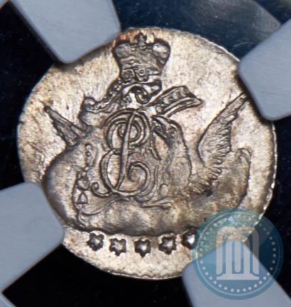 Фото 5 копеек 1758 года СПБ 