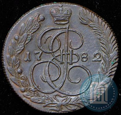 Фото 5 копеек 1782 года КМ 