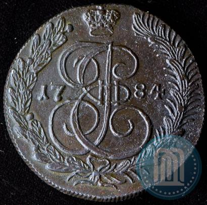 Фото 5 копеек 1784 года КМ 