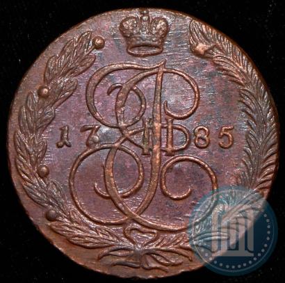 Picture 5 kopecks 1785 year ЕМ 