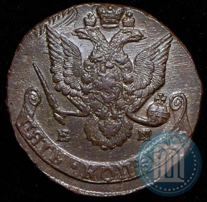Фото 5 копеек 1786 года ЕМ 