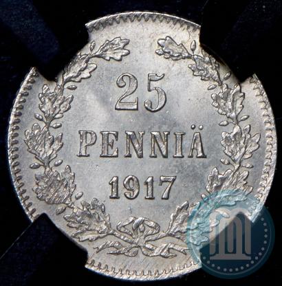 Фото 25 пенни 1917 года S 