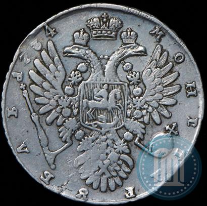 Picture 1 rouble 1734 year  "Type of 1735"