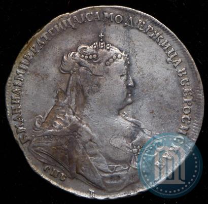 Picture Poltina 1740 year СПБ "Petersburg type"