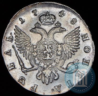Picture 1 rouble 1748 year СПБ 