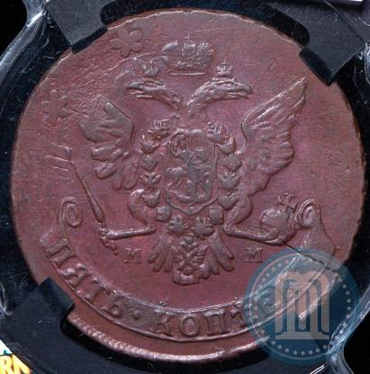 Picture 5 kopecks 1766 year ММ 