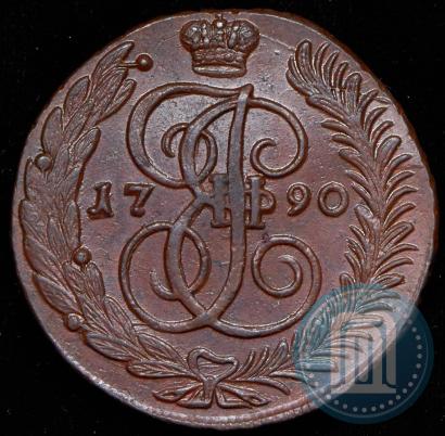 Picture 5 kopecks 1790 year АМ 