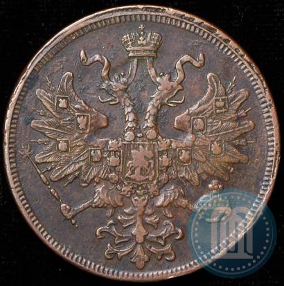 Picture 5 kopecks 1864 year ЕМ 