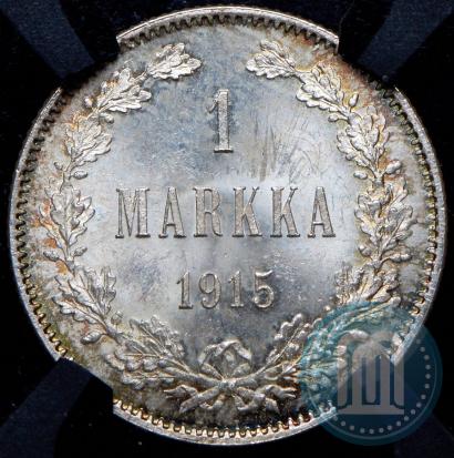 Picture 1 markka 1915 year S 