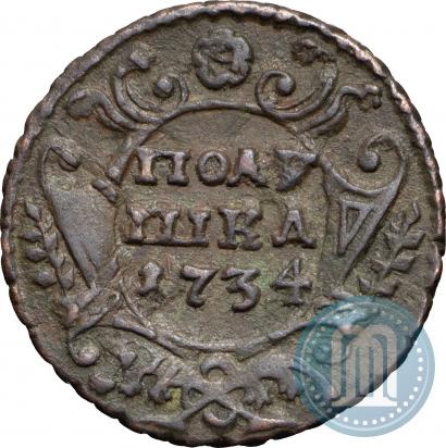 Picture Polushka 1734 year  