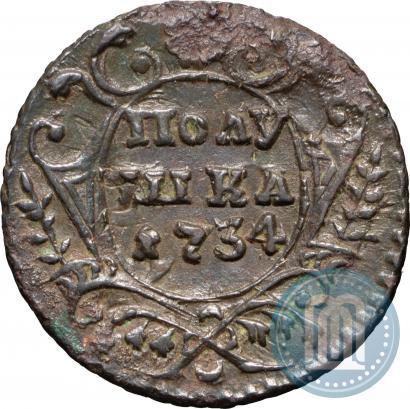 Picture Polushka 1734 year  