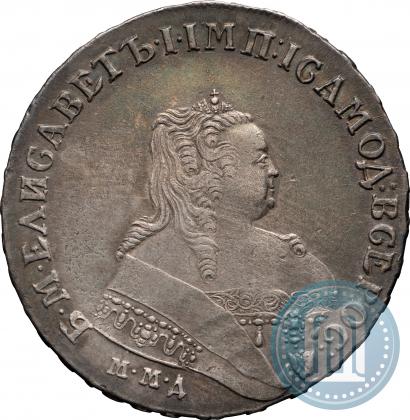 Picture 1 rouble 1752 year ММД-IШ 