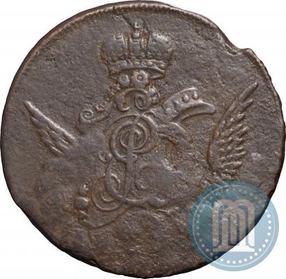 Фото 1 копейка 1755 года  