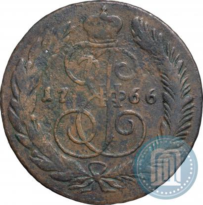 Picture 5 kopecks 1766 year СМ 