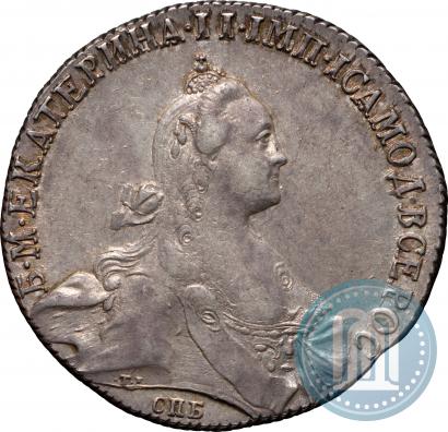 Picture 1 rouble 1772 year СПБ-АШ 