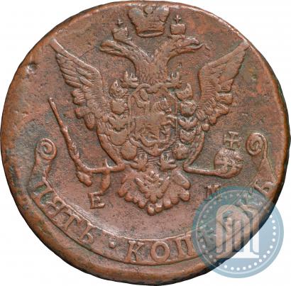 Фото 5 копеек 1773 года ЕМ 