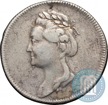 Picture Token Coin 1782 year  "Monument to Peter the Great in Saint-Petersburg"