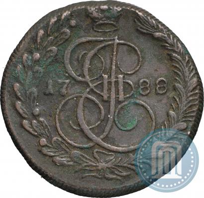 Фото 5 копеек 1788 года КМ 