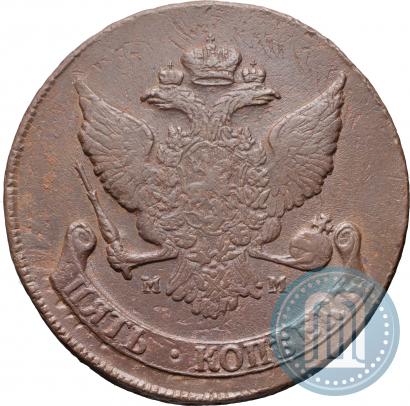 Picture 5 kopecks 1788 year ММ 