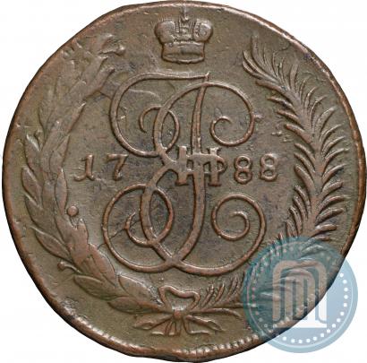 Picture 5 kopecks 1788 year ММ 