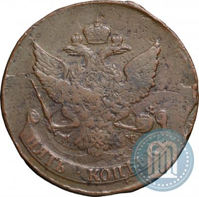Picture 5 kopecks 1788 year ММ 