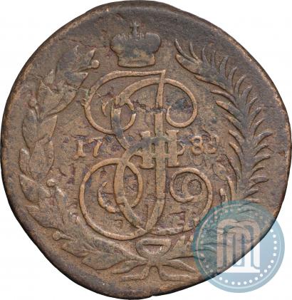 Фото 2 копейки 1789 года ММ 