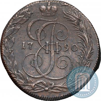 Фото 5 копеек 1790 года КМ 