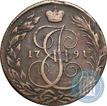 Picture 5 kopecks 1791 year КМ 