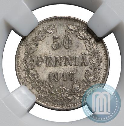 Фото 50 пенни 1917 года S 