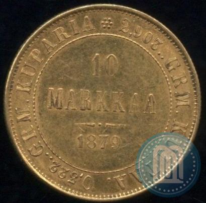 Picture 10 markkaa 1879 year S 